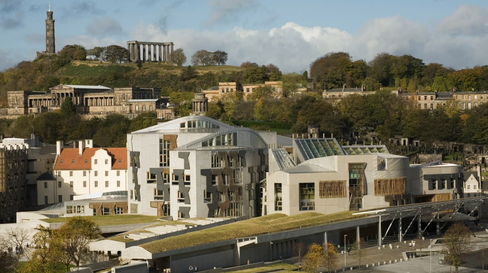 Tour of Scottish Parliament